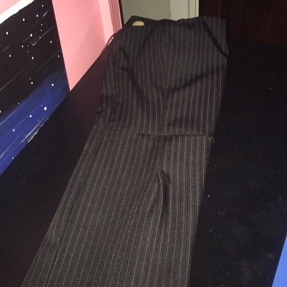 dark navy blue and light pink jumpsuit - Picture 2 of 2